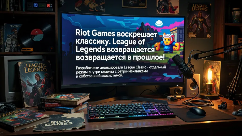 Riot Games воскрешает классику. League of Legends возвращается в прошлое!