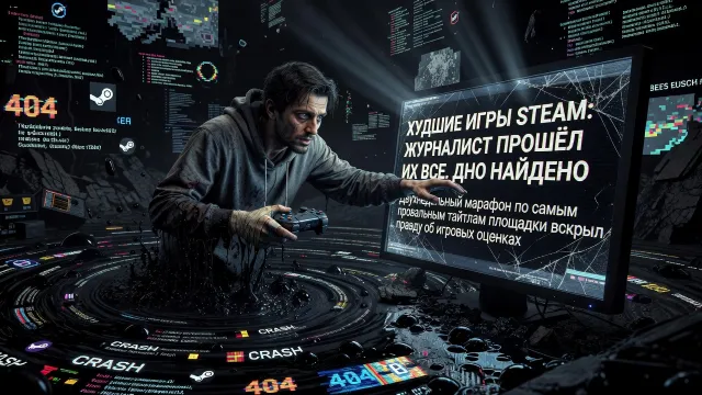 Худшие игры Steam: журналист прошёл их все. Дно найдено